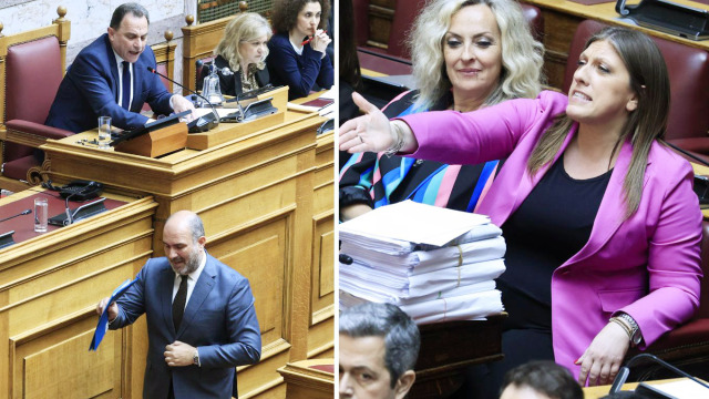 Νουθέτησε την Κωνσταντοπούλου ο Γεωργαντάς στη Βουλή: 