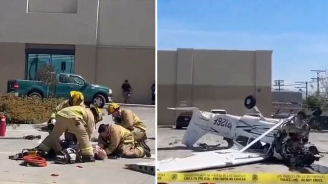 70χρονος που πιλόταρε Cessna στο Λος Αντζελες 