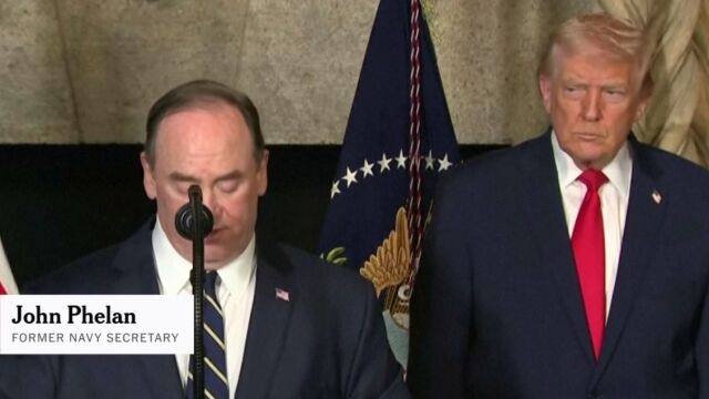 ΗΠΑ: Αιφνιδιαστική παραίτηση του υπουργού του Πολεμικού Ναυτικού - 