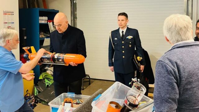 Η επίσκεψη Δένδια στο ΜΙΤ στη Βοστώνη και οι συναντήσεις με καθηγητές του πανεπιστημίου (Εικόνες)