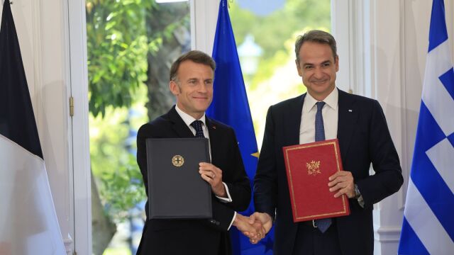 Κυβερνητικές πηγές: Ευρεία στρατηγική συμφωνία που αναβαθμίζει και εμβαθύνει περαιτέρω τις ελληνογαλλικές σχέσεις