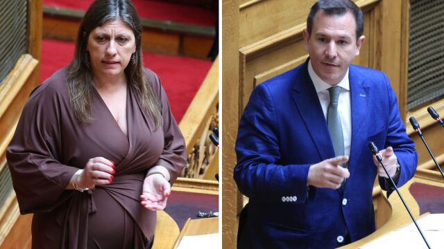 Σφοδρή αντιπαράθεση Κωνσταντοπούλου & Δουδωνή για τις ακέφαλες Ανεξάρτητες Αρχές: Συμπράττετε με τη ΝΔ, να μη χτυπάτε τα χέρια σας - Υπηρετεί πονηρά σχέδια (Βίντεο)