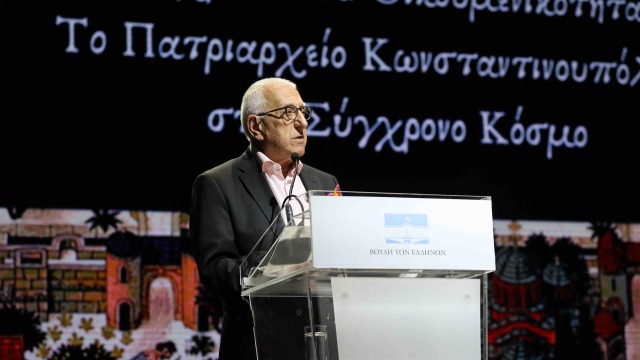 Κακλαμάνης σε εκδήλωση προς τιμήν του Οικουμενικού Πατριάρχη: 