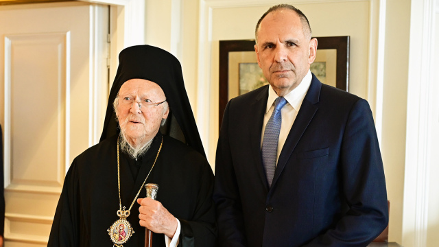 Επίσημο γεύμα του ΥΠΕΞ προς τιμήν του Οικουμενικού Πατριάρχη Βαρθολομαίου (Εικόνες)