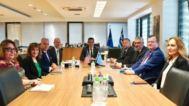 Πλεύρης: Συνάντηση με αξιωματούχους του υπουργείου Εσωτερικής Ασφάλειας των ΗΠΑ