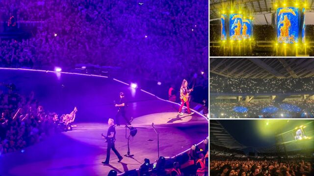 Οι Metallica σήκωσαν το ΟΑΚΑ σε μια ανεπανάληπτη metal βραδιά στην Αθήνα: Όσα έγιναν στη μεγάλη συναυλία (Εικόνες & Βίντεο)