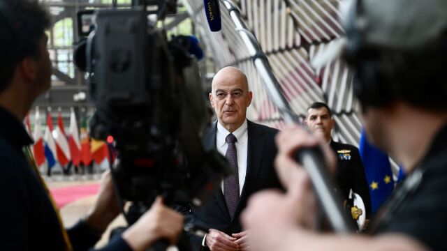 Νίκος Δένδιας σε Συμβούλιο Εξωτερικών Υποθέσεων: Ενημέρωσα τον υπουργό Άμυνας της Ουκρανίας για το drone - Υλοποίηση της ατζέντας για την Αμυντική Ετοιμότητα