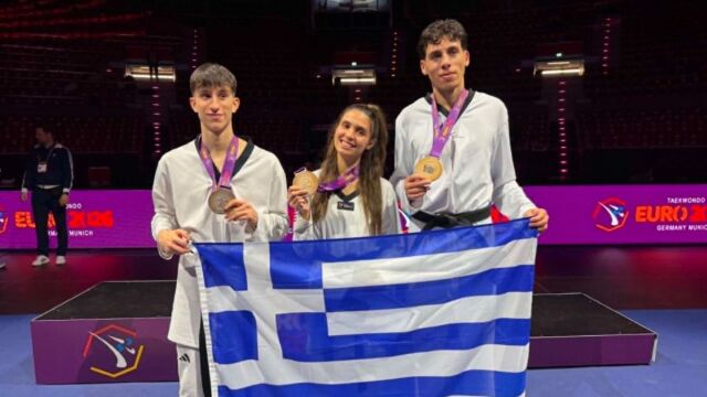 Ταεκβοντό: Τρία μετάλλια για την Ελλάδα στη 2η ημέρα του Ευρωπαϊκού Πρωταθλήματος - Ανέβηκαν στο βάθρο οι Παπαδόπουλος, Δημητρόπουλος και Κλακάλα