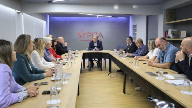 Συνάντηση Σωκράτη Φάμελλου με την Ομοσπονδία Νοσηλευτικού Προσωπικού - 