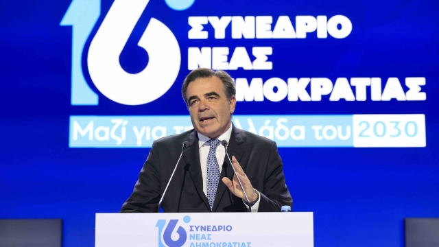 Μαργαρίτης Σχοινάς στο 16ο συνέδριο της ΝΔ: Οι επιτήδειοι, τα κυκλώματα, θα μας βρουν απέναντι - Για όλα αυτά το πάρτι τελείωσε