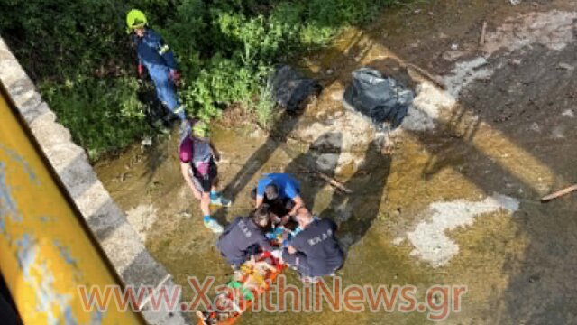 Σοκ στην Ξάνθη: 17χρονη έπεσε από την πεζογέφυρα της Εκτενεπόλ - Τραυματίστηκε στα κάτω άκρα