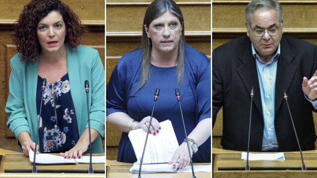 Άγριο επεισόδιο Κομνηνάκα με Κωνσταντοπούλου: Καλά, είσαι τόσο ξεφτιλισμένη; - Μη με βρίζεις, συγκρατήσου - Ο Λαμπρούλης διέκοψε τη συνεδρίαση και αποχώρησε από την έδρα του