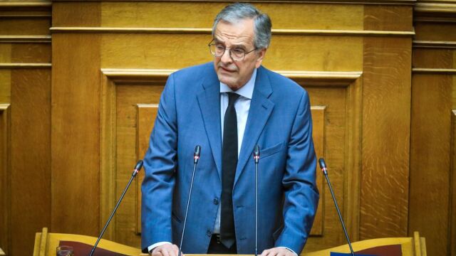 Αντώνης Σαμαράς: Δολιοφθορέας της παράταξης κατ’ εξακολούθηση - Τι είπε ο Μάκης Βορίδης στη Βουλή