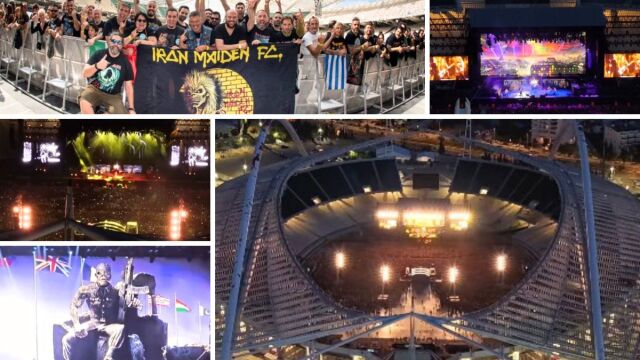 Αποθέωση για τους Iron Maiden στο ΟΑΚΑ: Άνοιξαν τη συναυλία με το Murders in the Rue Morgue (Εικόνες & Bίντεο)