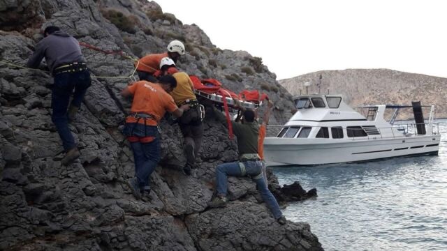 Κάλυμνος: Επιχείρηση διάσωσης για 24χρονο Αμερικανό τουρίστα που τραυματίστηκε σε αναρρίχηση