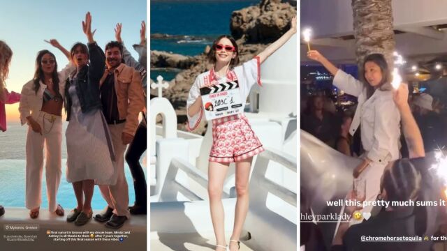 Emily In Paris: Τέλος τα γυρίσματα στη Μύκονο - Το μεγάλο πάρτι και η 