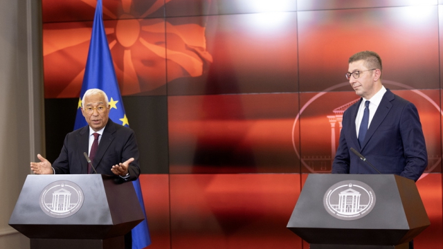 Νέο τελεσίγραφο Αντόνιο Κόστα σε Βόρεια Μακεδονία: Τροποποίηση Συντάγματος αν θέλει Ευρωπαϊκή Ένωση είπε στον Χρίστιαν Μίτσκοσκι