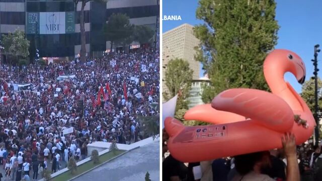 Αλβανία: Νέες διαδηλώσεις της "επανάστασης των φλα