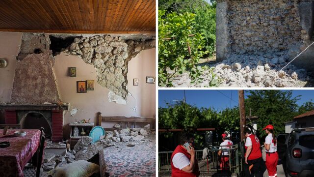 Εύβοια: Αγωνία μετά τον σεισμό των 5,2 Ρίχτερ - Συνεχίζονται