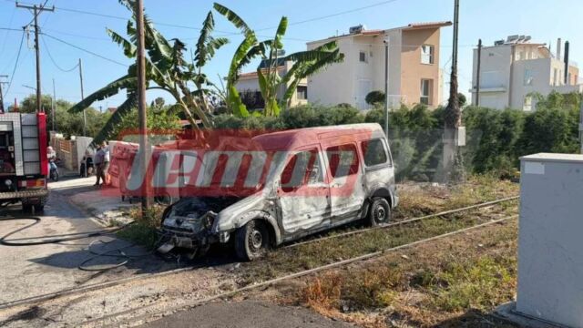 Πάτρα: Φωτιά σε εν κινήσει όχημα - Πώς σώθηκε ο οδ