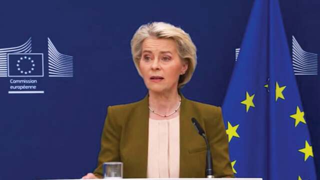 Ούρσουλα φον ντερ Λάιεν: Παρουσίασε τα περιοριστικ