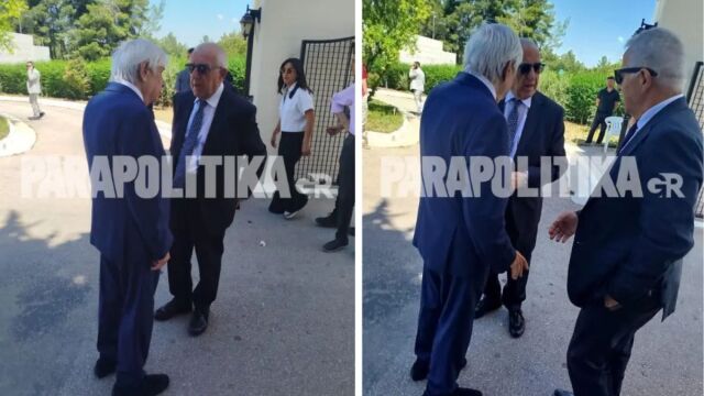 Η δεύτερη συνάντηση Παυλόπουλου, Κακλαμάνη, Αποστο