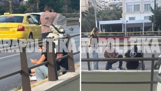 Τροχαίο ατύχημα στη Λεωφόρο Συγγρού: Μηχανή συγκρο
