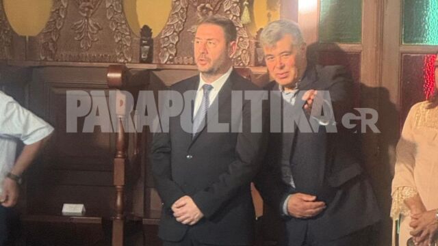 Στον γάμο του Στέργου Χατζηδιάκου στη Ρόδο ο Νίκος Ανδρουλάκης - Ο λόγος που έφτασε αργοπορημένος (Εικόνα)