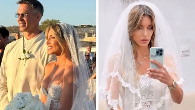 Σίλια Κριθαριώτη: Αποκάλυψε το πρώτο νυφικό της Αθηνάς Οικονομάκου - Από τις πρόβες στο ατελιέ (Εικόνα)