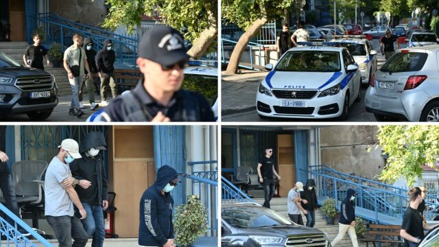 Πετράλωνα: Στην Ευελπίδων οι 5 συλληφθέντες για την κατάρρευση της πολυκατοικίας - Με κουκούλες κρύβουν το πρόσωπό τους (Εικόνες & Βίντεο)
