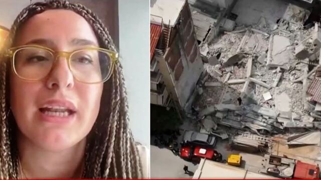 Αποκάλυψη για τα Πετράλωνα: Είχαν στραβώσει τα αλουμίνια μέρες πριν καταρρεύσει η πολυκατοικία (Bίντεο)