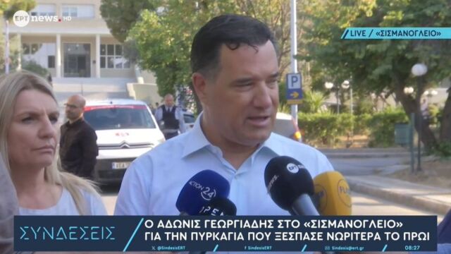 Γεωργιάδης από Σισμανόγλειο: H φωτιά στο νοσοκομείο ξεκίνησε από στρώμα ασθενή (Βίντεο)