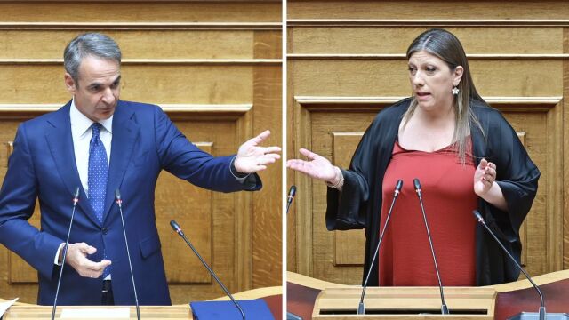 Σύγκρουση Μητσοτάκη - Κωνσταντοπούλου στη Βουλή: Αντιμετωπίστε την με την κατανόηση που της αρμόζει - Είστε ακραίος σεξιστής