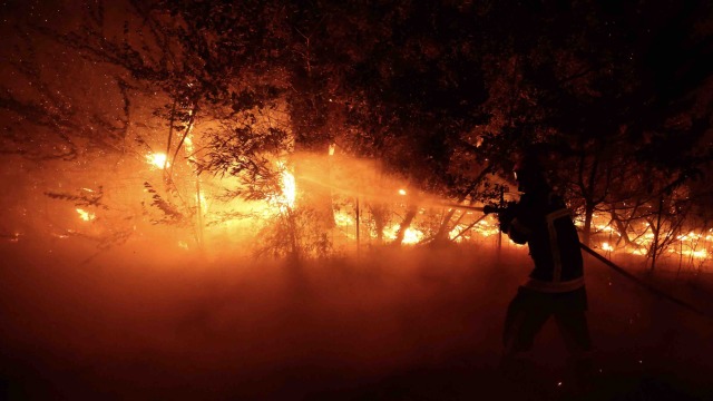 Γαλλία: Ο Μακρόν καλεί τον στρατό να συνδράμει στο μέγιστο βαθμό στη μάχη με τις πυρκαγιές - Νέες εκκενώσεις κοντά στο Μπορντό