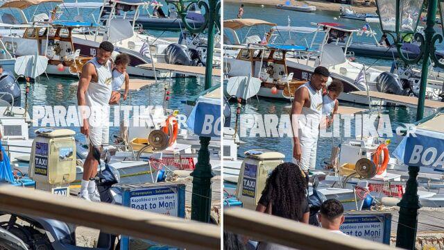 Γιάννης Αντετοκούμπο: Απόδραση στην Αίγινα με την σύζυγό του Μαράια και τα τέσσερα παιδιά τους (Αποκλειστικές εικόνες)
