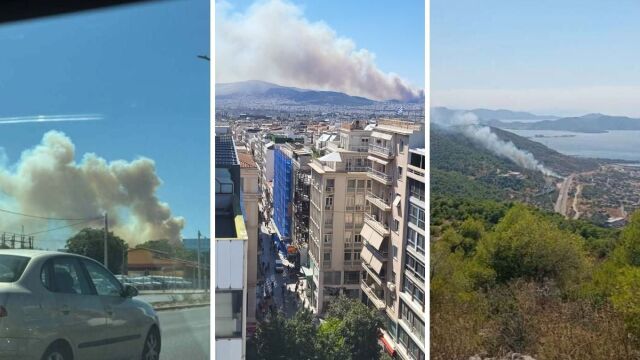 Live: Μεγάλη πυρκαγιά στο Ποικίλο Όρος στην Περιφερειακή Αιγάλεω, 112 σε Αφαία και Άνω δάσος Χαϊδαρίου - Εκκενώνονται Πόρτο Γερμενό & Προσήλι λόγω της φωτιάς στον Άγιο Βασίλειο Βοιωτίας (Εικόνες & Βίντεο)