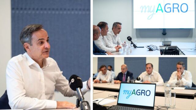 Στην παρουσίαση της πλατφόρμας myAGRO της ΑΑΔΕ ο Κυριάκος Μητσοτάκης: Η χώρα δεν μπορεί να είναι άλλο αιχμάλωτη του ρουσφετιού - Το χρονοδιάγραμμα των αποζημιώσεων (Εικόνες & Βίντεο)