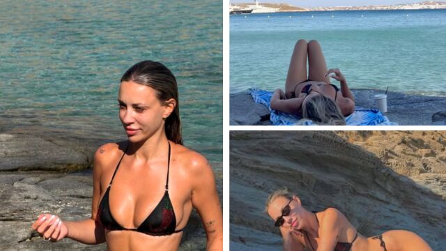 Γαρυφαλλιά Καληφώνη: Απολαμβάνει τις διακοπές της στην Πάρο - Η hot ανάρτηση με μαύρο μπικίνι (Εικόνες & Βίντεο)