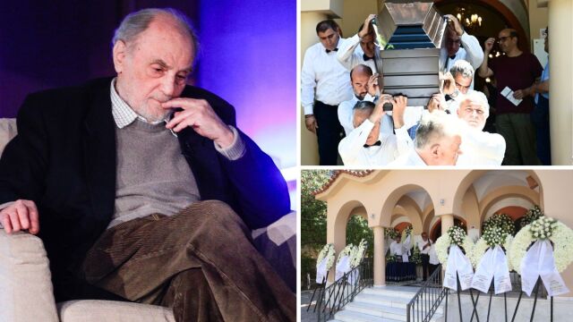 Στέλιος Ράμφος: Τελέστηκε η κηδεία του σπουδαίου διανοητή - Πλήθος κόσμου έδωσε το παρών (Εικόνες & Βίντεο)