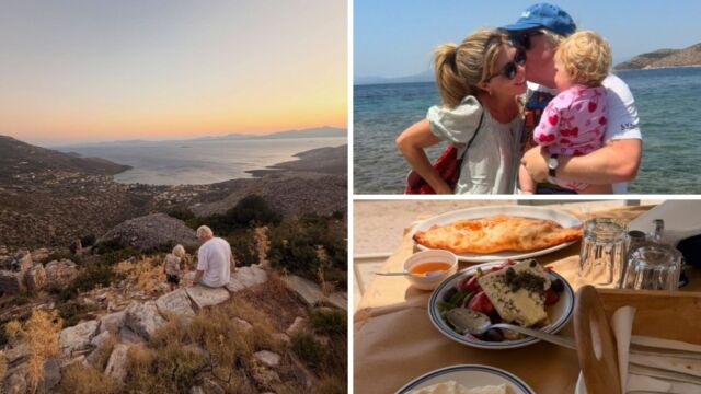 Το ελληνικό καλοκαίρι του Μπόρις Τζόνσον στην Ελλάδα: Θάλασσα, μπύρα και τυρόπιτα (Εικόνες)
