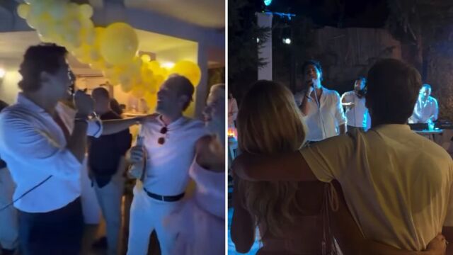 Διπλή βάφτιση για τους γιους Θεωνά και Αναστασιάδη: Με νονό τον Αντίνοο Αλμπάνη και ένα ξεχωριστό πάρτι (Εικόνες & Βίντεο)
