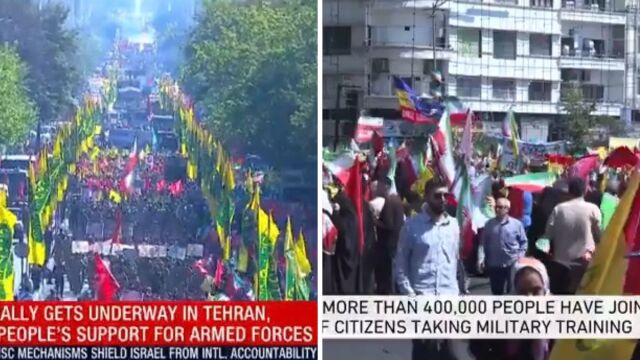 Ιράν: Λαοθάλασσα κόσμου στους δρόμους της Τεχεράνης για επιστράτευση πολιτών - Το κάλεσμα της κυβέρνησης για επίδειξη ισχύος και εθνικής ενότητας (Βίντεο)