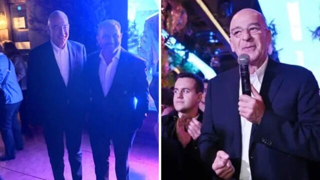 Ο Εξάρχου της AKTOR στην εκδήλωση Δένδια στον Άλιμο - Το τετ α τετ με τον υπουργό Άμυνας (Εικόνες)