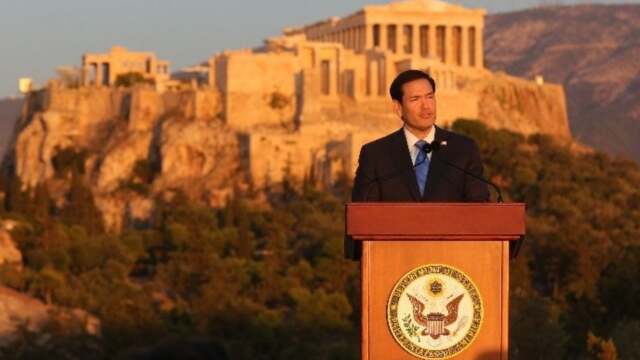 Ρούμπιο στην Πνύκα: Η Ελλάδα έδειξε ότι είναι απαραίτητος φίλος των ΗΠΑ και υπόδειγμα Συμμάχου - Οι αναφορές στην Αθηναϊκή Δημοκρατία, σε Πλάτωνα και Αριστοτέλη (Live)