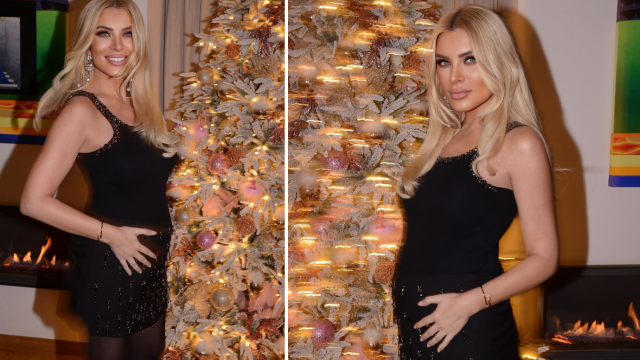 Κατερίνα Καινούργιου: Οι νέες φωτογραφίες από το σαλόνι του σπιτιού της - Χαϊδεύει την φουσκωμένη κοιλίτσα της (Εικόνες)