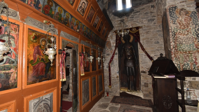 Καστοριά: Θα συντηρηθεί από το Υπουργείο Πολιτισμού η επίχρυση βυζαντινή εικόνα του 13ου αιώνα του Αγίου Γεωργίου Ομορφοκκλησιάς