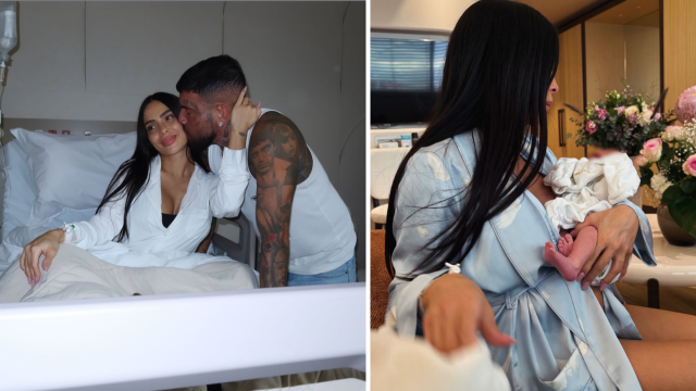 Snik: Η πιο δυνατή στιγμή της ζωής του - Οι τρυφερές εικόνες με τη Marta Aharonian και τη νεογέννητη κόρη τους (Εικόνες)