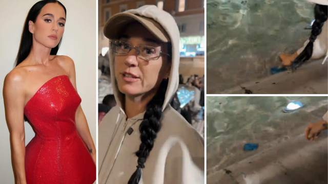 Κέιτι Πέρι: Έριξε την… πιστωτική της κάρτα στη Φοντάνα ντι Τρέβι - 