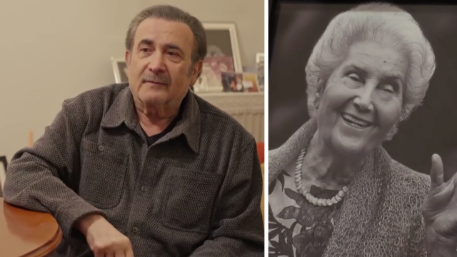 Λάκης Λαζόπουλος: Μα τω Θεώ, όταν βλέπω τη μητέρα μου, θυμάμαι το χαμόγελό της (Βίντεο)