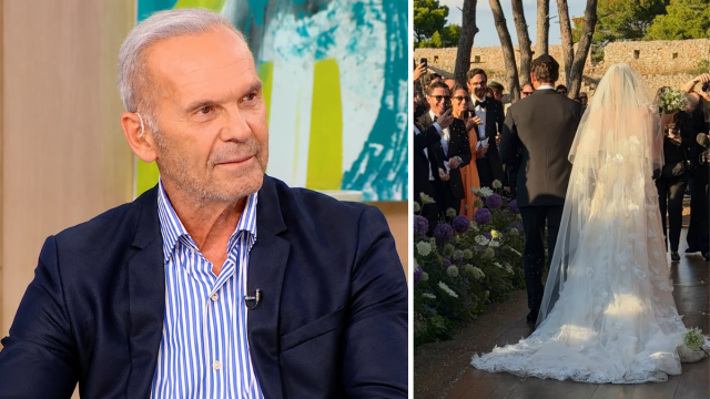 Πέτρος Κωστόπουλος για την Αμαλία Κωστοπούλου: Μέσα στο αυτοκίνητο μέχρι να την παραδώσω δεν συζητούσαμε τίποτα - Όσα αποκάλυψε  για τον γάμο της κόρης του (Βίντεο)